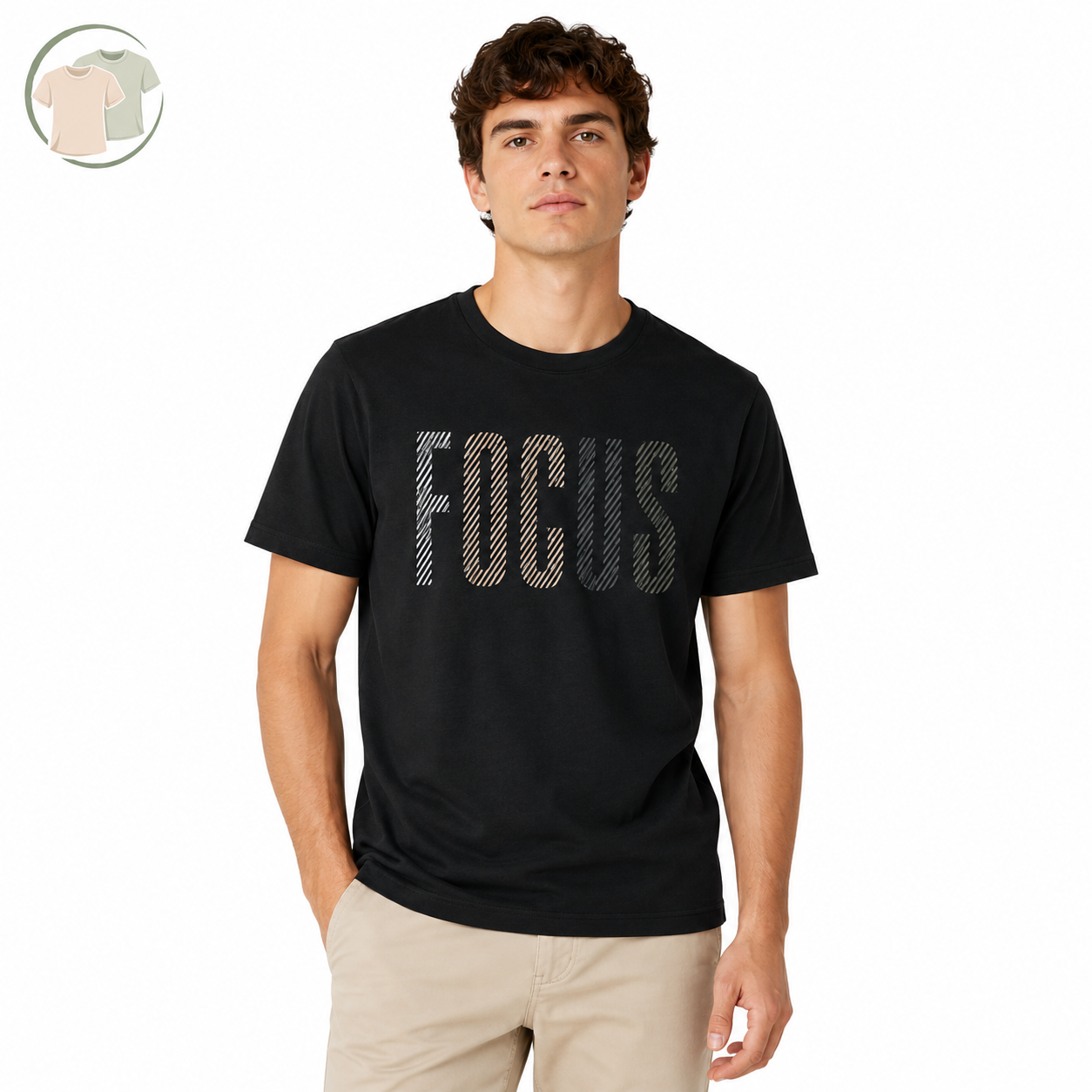 Casual Crew Neck T-Shirts