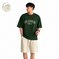 Dark Green Los Angeles Graphic T-Shirt
